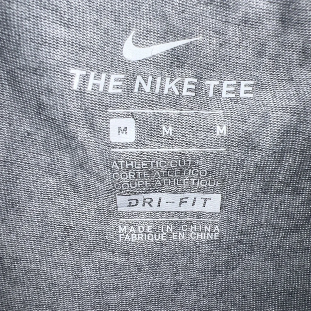 The Nike Tee‎ Kevin Durant T Shirt Youth Sz M Gray KD Dri Fit #35 Athletic Tee